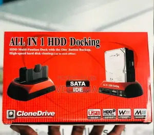 Kituo cha Docking cha HDD Cha Kila Kitu SATA IDE CloneDrive Dual Bay