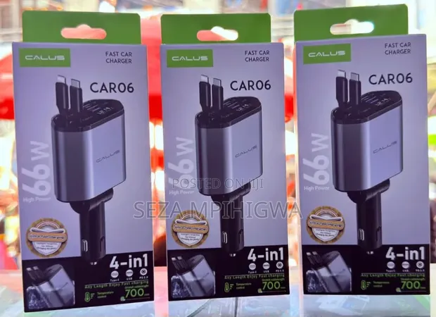 66W 4-in-1 Fast Car Charger - 1
