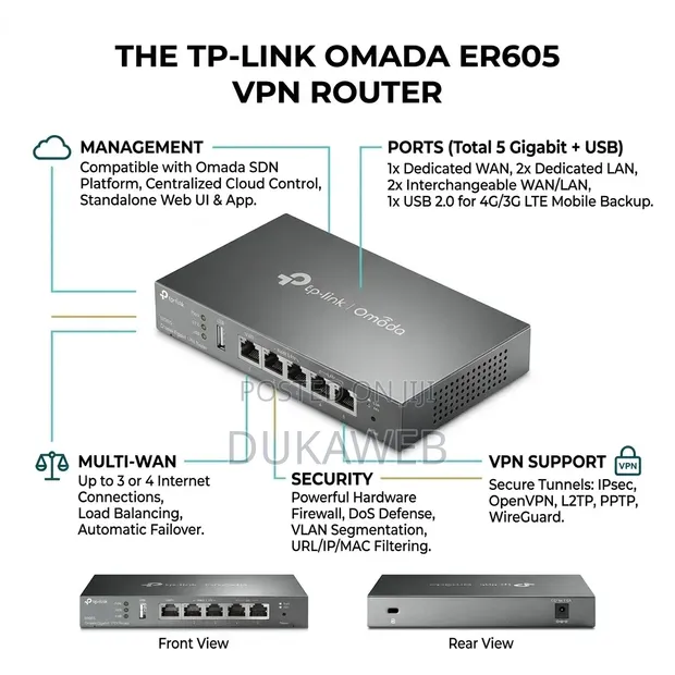 TP-Link LS1005 Compact 5-Port Switch - 1