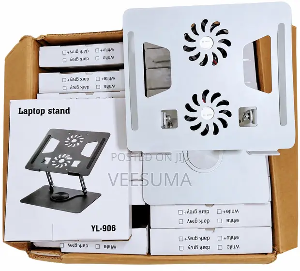 Adjustable Aluminum Laptop Stand YL-906 - 1
