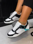 ALDO White Silver Accent Casual Sneakers - 3