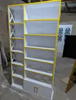 Modern White Shoesrack Stand for Bags and Shoes - 2
