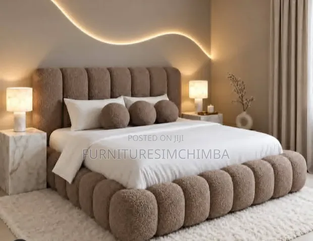 Luxury Bed Sofa with Light Show System - 1
