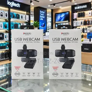 Yesido KM13 Webcam ya USB 1080p HD