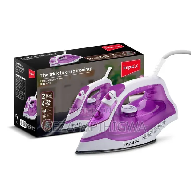 Impex Electric Steam Iron (IBS 401) - 1