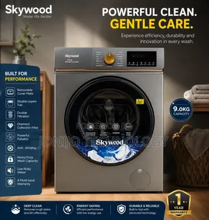 Skywood Mashine ya Kufulia ya Mbele ya Kiotomatiki