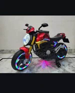 Baby King Kids Motorcycle - Red