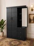 High Quality Black and White Cupboard - 1