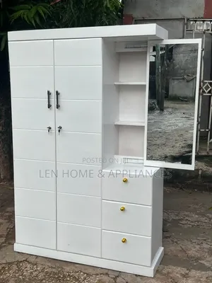 High Quality Black and White Cupboard