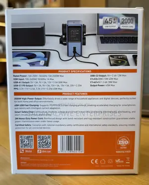 LDNIO 2500W Tower Extension Power Socket