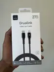 WiWU Drualink 27W USB-C to Lightning Cable - 1