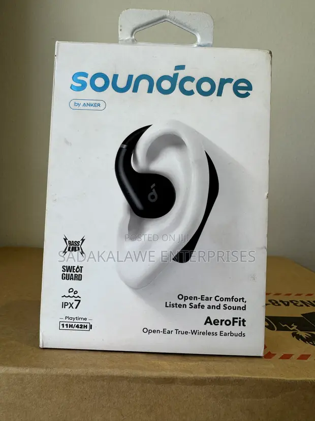 Anker Soundcore AeroFit Vipuli vya Masikioni Visivyotumia Waya vya Open-Ear - 1