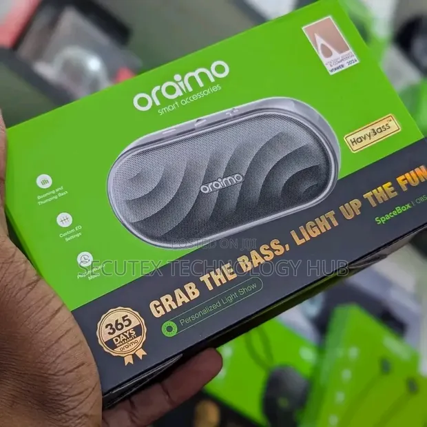 Oraimo SpaceBox Spika Portable ya Bluetooth - 1