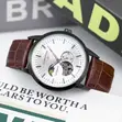 Longines Automatic Moon Phase Watch - 4