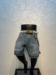 Louis Vuitton Jeans Shorts - Multicolour - 4