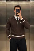 Loewe Quarter Zip Sweater - Mkusanyiko Rasmi wa Design - 5