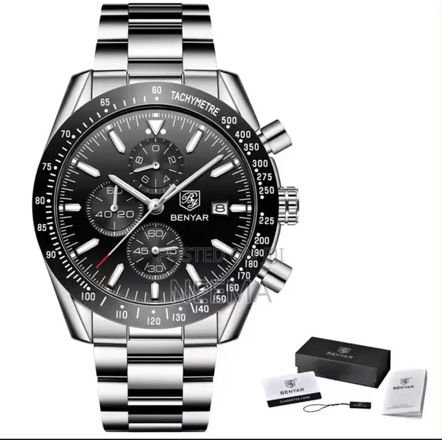 Benyar Men's Casual Quartz Watch - 1