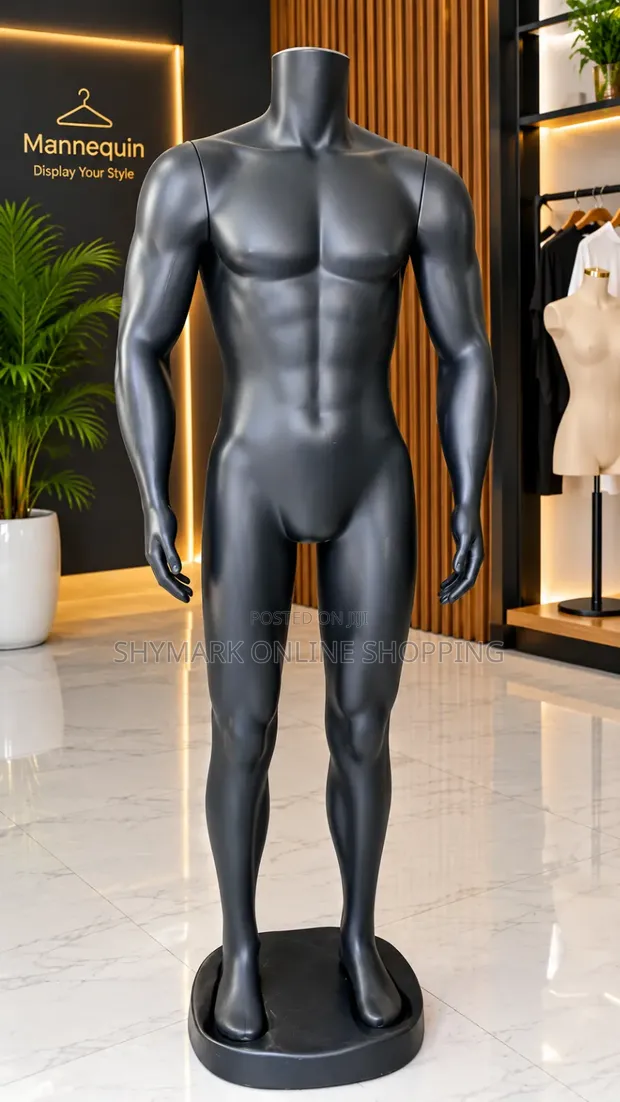 Mdoli Wa Kiume Full Body - Nyeusi - 1