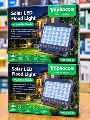 Trophacom Solar LED Flood Light TR-21