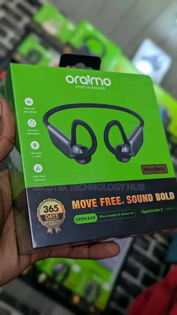Oraimo OpenCirclet 2 Open-Ear Wireless Earphones - 1