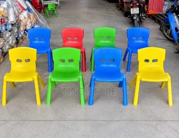 Kids' First Chair - Quality Stackable Plastic - 1
