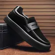 Suede Penny Loafer Slip-On Shoes - 2