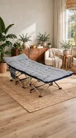 Skyline Furniture Folding Camping Bed - 3