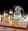 6-Piece Glass Jug Set with Tumblers - 2