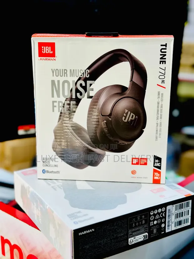 JBL Tune 770NC Wireless Over-Ear Headphones - 1