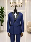 Suti ya Premium ya Double-Breasted - 1