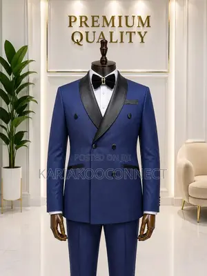 Premium Double-Breasted Tuxedo Suit