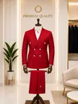 Premium Quality Double-Breasted 2-Piece Suit - 1