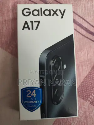 New Samsung Galaxy A17 128GB Black
