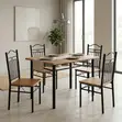 Dining Table Set with 4 Chairs - 2