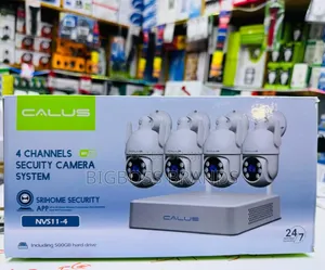 Calus CCTV Kamera 4 Camera System (NVS11-4) Set Kamili