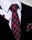 Tai Mpya na Kitambaa cha Mfuko wa Suit Set - 2