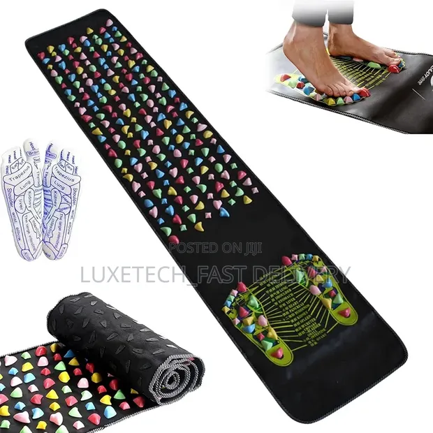 Acupressure Foot Massage Mat - Reflexology Walking Stone Mat - 1