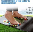 Acupressure Foot Massage Mat - Reflexology Walking Stone Mat - 4