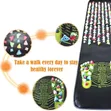 Acupressure Foot Massage Mat - Reflexology Walking Stone Mat - 5