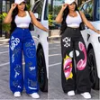 Art Paint Wide-Leg Jeans - 3