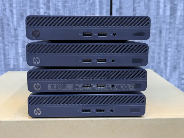 New HP EliteDesk 800 G6 Mini PC - Intel Core i5, 8GB RAM, 256GB SSD - 1