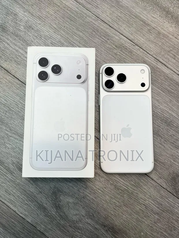 Apple iPhone 17 Pro Max 512GB Mpya Silver - 1