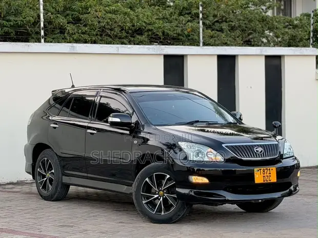 Toyota Harrier 2007 Nyeusi - 1