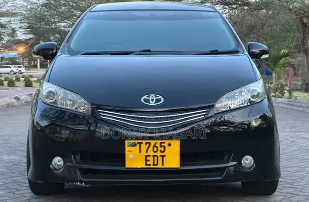 Toyota Wish 2009 Nyeusi - 1