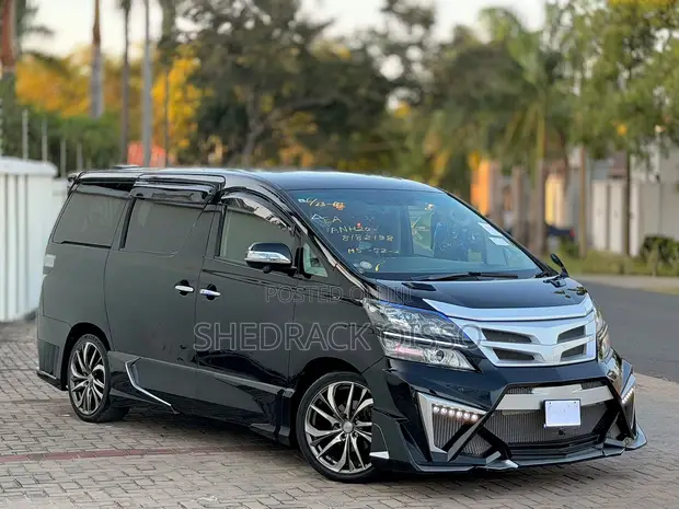 Toyota Vellfire 2011 Black - 1