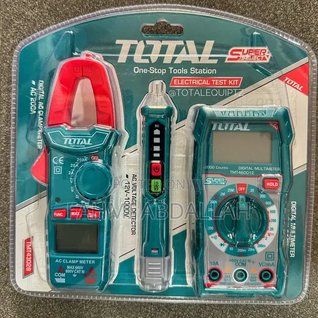 TOTAL 3-Piece Electrical Test Kit (Model TOS24069) - 1