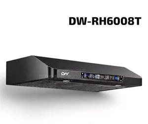 Digiwave 60cm Rangehood Cooker - Motor Mbili, Kidhibiti cha Kugusa na Sauti