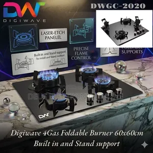 Digiwave 4-Gas Foldable Burner