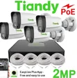 Tiandy Kamera za CCTV za PoE IP 4MP (2MP Resolution) - 1