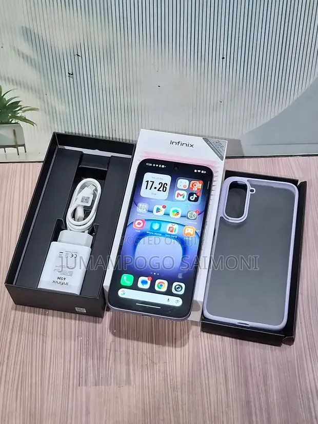 New Infinix Hot 70 Pro 5G+ 256GB Black - 1
